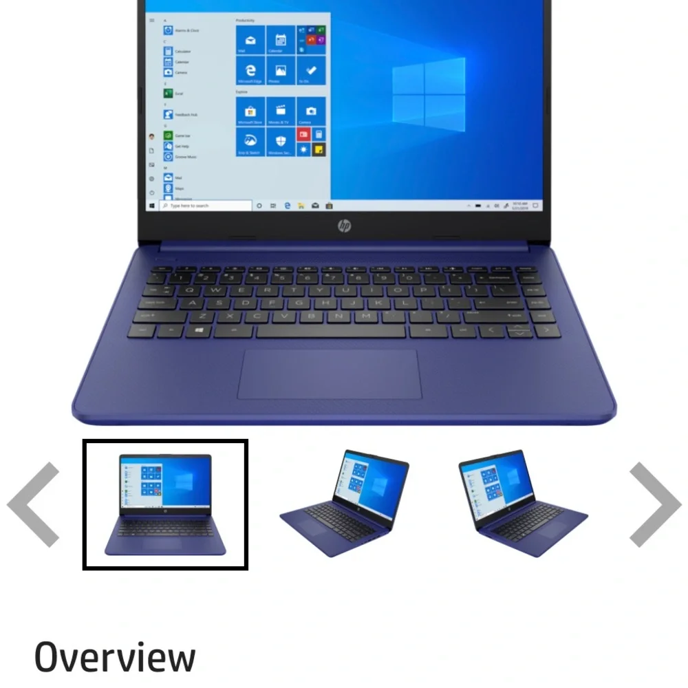 HP touch screen lap top computer